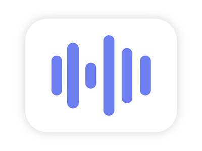 Voice Recorder App Icon adobe xd app dailyui dark ui design icon logo mobile ui ux web website