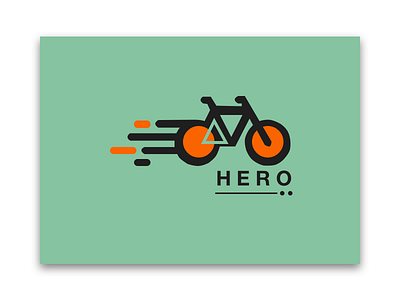 HERO cycle design hero logo logodesign logotype