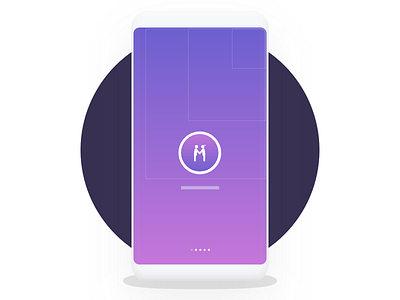 Splash screen app colors dailyui desing logo mobile splash splash design splash screen splashpage splashscreen