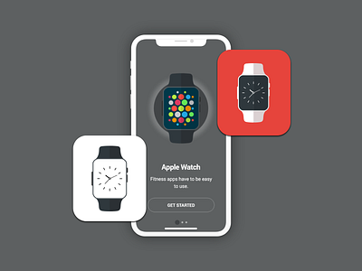 Apple watch adobe xd apple apple watch apple watch design application design design mobile watch watchs