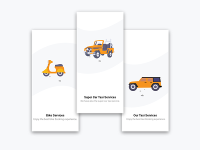 Taxi Services adobe xd dailyui design mobile online online app screens taxi taxi app taxi booking app