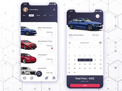 Rent Go UI APP android app car design ios ios app rent rental ui ui design uiux ux design wireframe