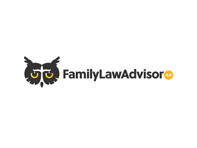 Family Law Advisor | corporate identity brand mark branding corporate identity illustrative logo law logo lawyer logo logo logo design logotype owl logo scales of justice logo