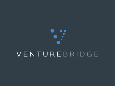 VentureBridge | corporate identity brand mark branding branding design corporate identity graphic design logo logo design logos logotype minimalist logo v logo