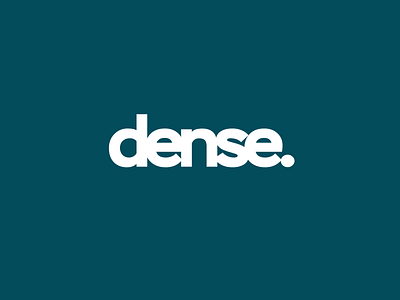 DENSE Logo after effect animation armenia branding dense dense logo design icon logo logotype men minimal typography ux