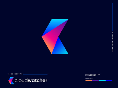 cloudwatcher logo design