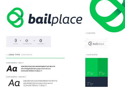 bailplace - brand identity app icon app logo design apps brand guideline brand identity brand identity designer branding branding agency branding and identity branding concept business company creative digital agency identity letter logo logo branding logo mark technology typography