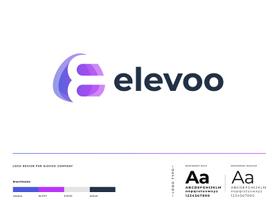 elevoo logo design