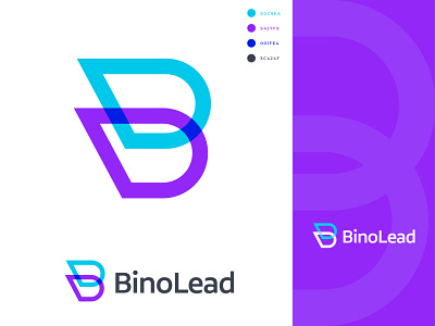 B Letter logo mark for Binolead || Affiliate Marketing software