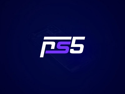 PS5 Logo Concept brand identity branding classic five fun games gaming gaminglogo lettering logo type playstation ps4 ps5 rebrand redesign sony type typogaphy wordmark xbox