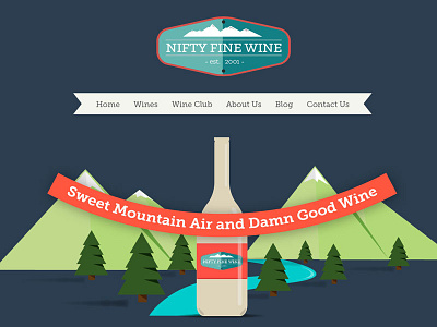 Wine Template Idea home illustration retro template wine