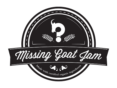 Jam Identity Concept brand goat identity label mark packaging wordmark