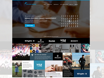 Brand Agency Home Page