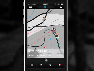 Trail Page Update app bike trail biking home map revised trail