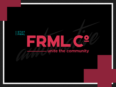 Frml Mark brand logo mark typography