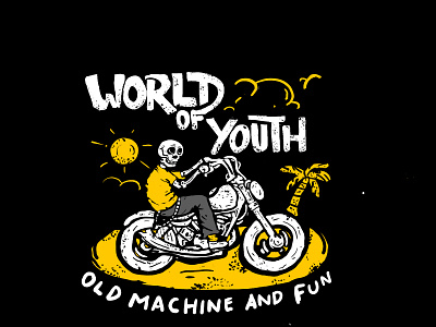 worldoy apparel apparel design artwork artworks bikers branding clothing design design illustration