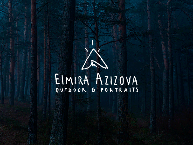 Elmira Azizova as crew design brand calligraphy design font icon lettering logo logodesign logotype photographer