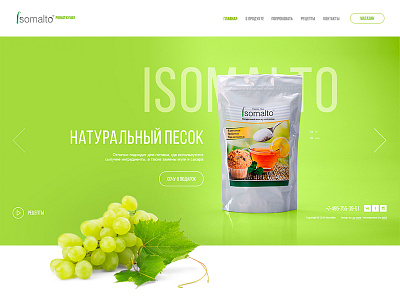 Isomalto as crew design creative design digital digitaldesign interface landing page ui ux web webdesign website