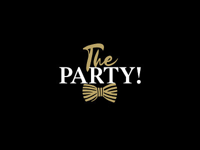 The Party as crew design brand branding design font gold guitar illustration logo logoideas logos logotype party typography vector