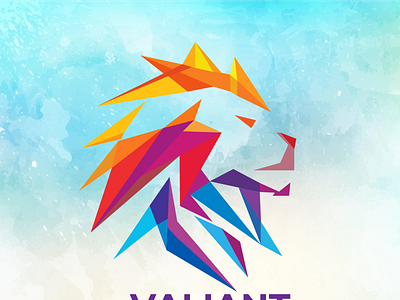 Valiant Logo clean creative clean logo freash logo logo 3d logo design