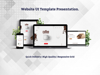 Coffee Shop Web UI Design clean clean creative coffee coffee shop ui color concept creative design fresh fresh design mobile ui psd ui uiux web ui