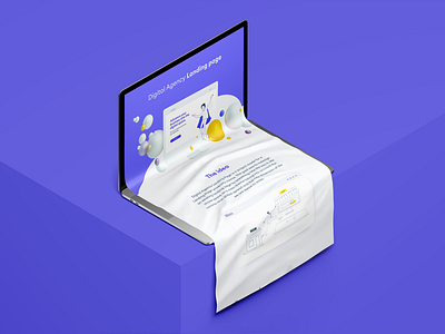 Digital Agency Landing Page