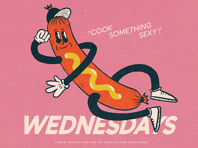 Wednesday: Gettin' Through The Work Week (A PSA) illustration