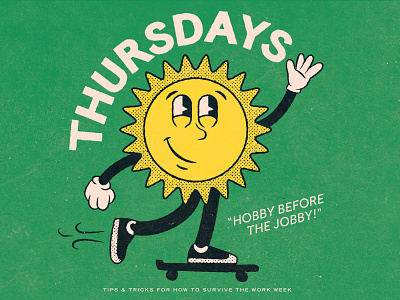 Thursday: Gettin' Through The Work Week (A PSA) illustration