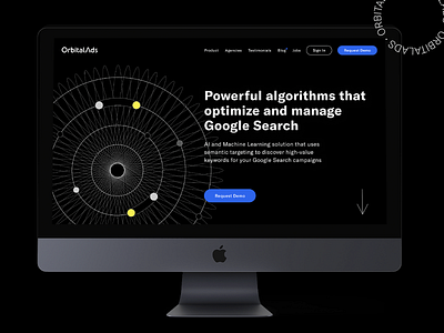 OrbitalAds app design desktop app desktop design typography ui ui ux ui ux design ui design uidesign uiux ux ux ui visual design visual designs web web design webdesign website website design