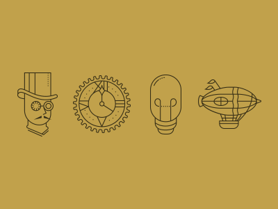 nova icon themes steampunk