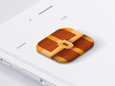 App Icon - angled app compass design flat game ios map mobile navigation responsive ui ux