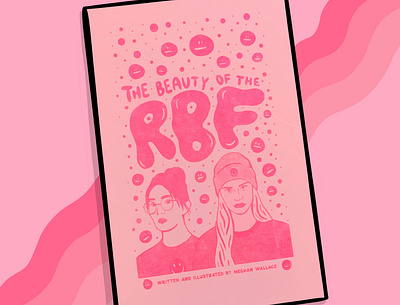 The Beauty of the RBF Zine design drawing illustration lettering riso riso print risograph risography risoprint typography zine zines