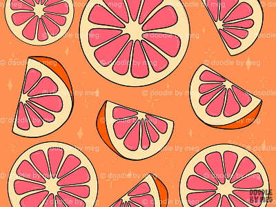 Grapefruit Print