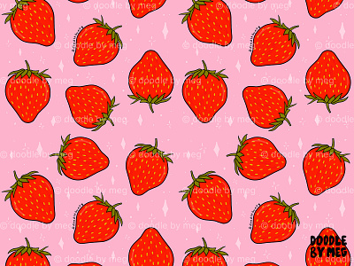 Strawberry Print