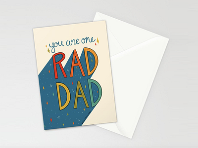 Rad Dad by Doodle By Meg on Dribbble