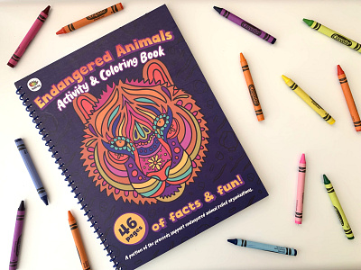 Doodle Hog: Endangered Species Coloring Book