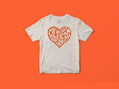 February 22- OSU Shirt of the Month design drawing heart illustration lettering oklahoma oklahoma state oklahoma state university orange osu procreate typography valentine valentines day vintage