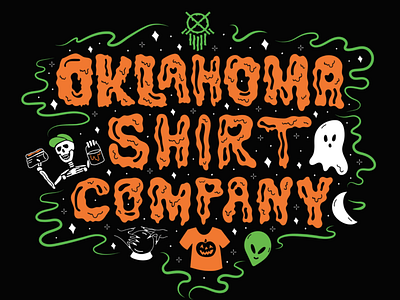 October Shirt Design for Oklahoma Shirt Company