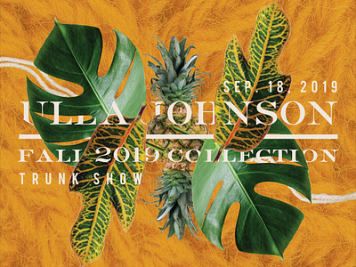 Ulla Johnson Trunk Show Invitation