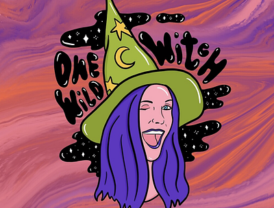 Inktober 2019 Wild design drawing girl halloween hand lettered type illustration inktober october procreate spooky witch witch hat witchcraft witchy