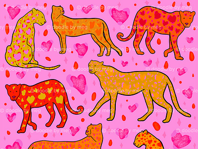 Valentine Leopard Print