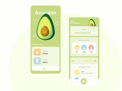 Avocado Mobile App ui