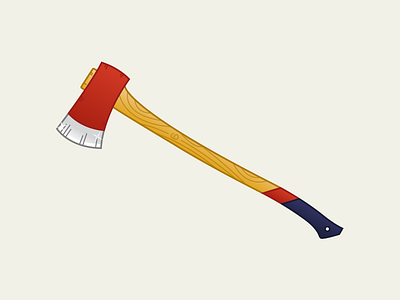 Axe ax axe icon illustration manliness sharp wood