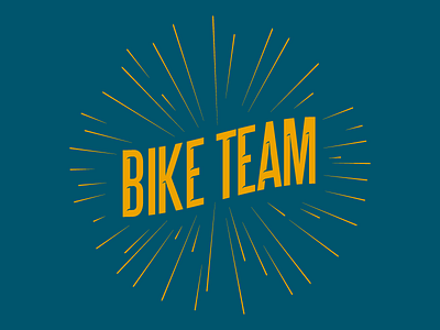 Bike Team Logo. bike logo team tshirt