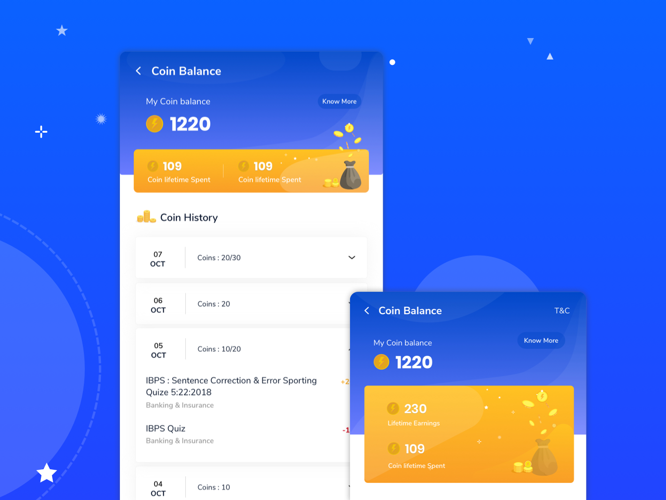 Coin Balance by Saurabh Rai on Dribbble