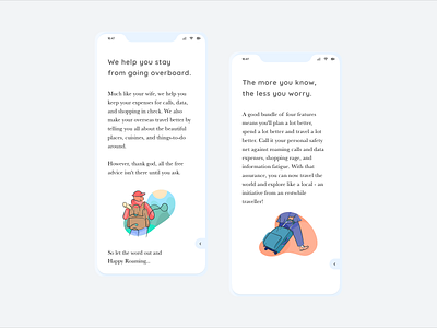 Onboarding Screens With Powerful UX Copy app appdesign appuidesign copywriter copywriting illustration microcopy onboarding onboarding flow onboarding screen onboarding screens onboarding ui travel app ui uidesign user interface ux ux writer ux writing uxdesign