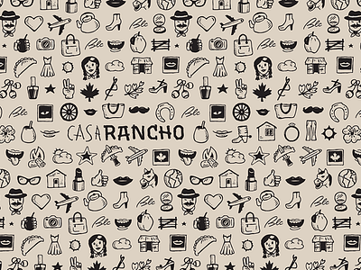 Casa Rancho icons