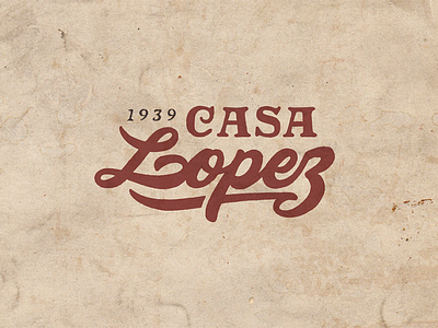 Casa Lopez branding craft handmade icons lettering logo wine winery