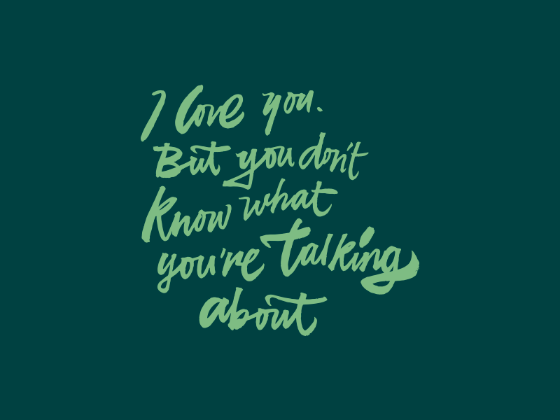 Moonrise Kingdom quote brush moonrise kingdom calligraphy lettering