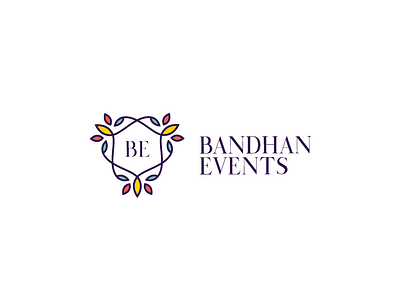 Bandhan Events Logo design